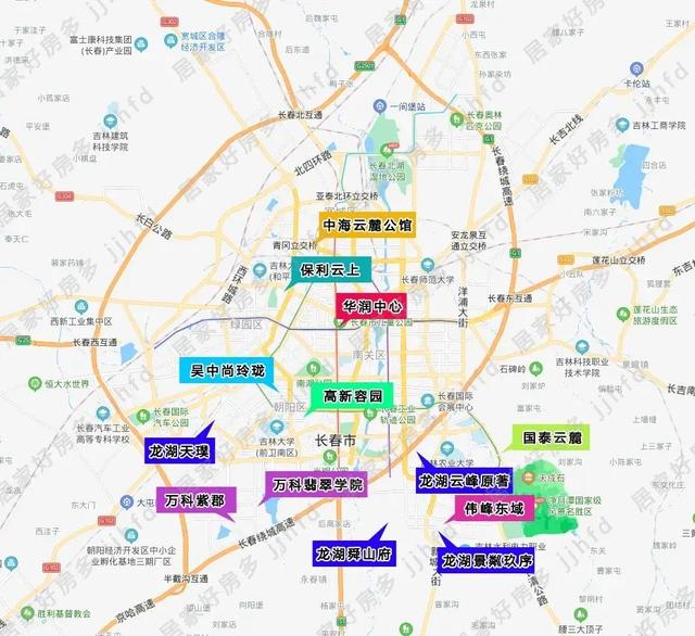 长春2017最新地图，揭示城市的发展与变迁